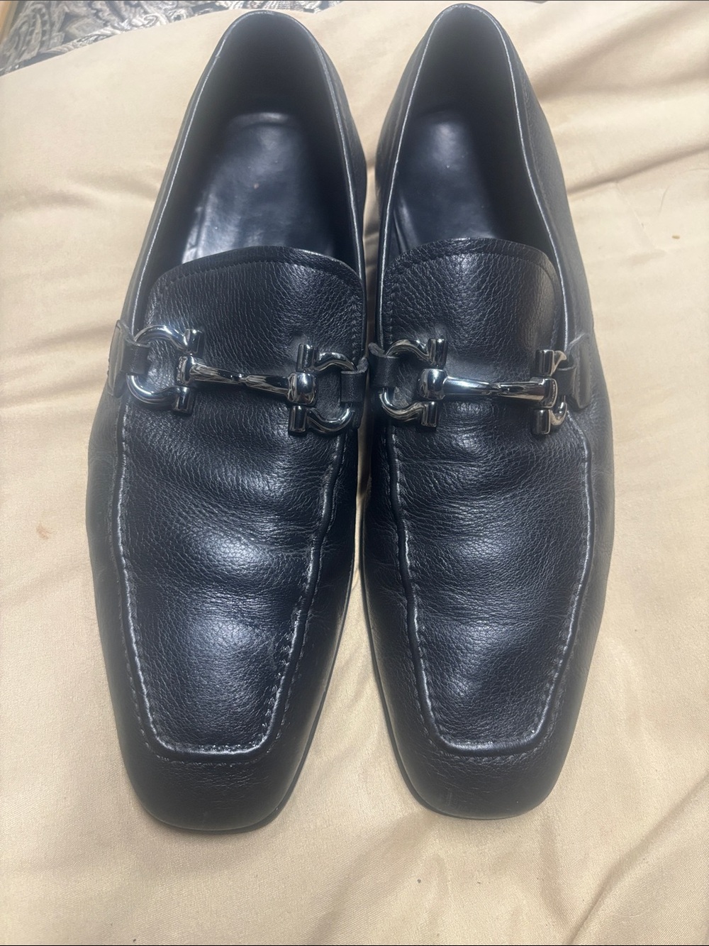 Mens Ferragamo loafers  101/2